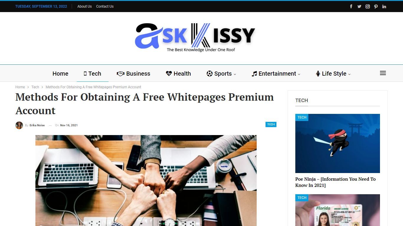 Methods For Obtaining A Free Whitepages Premium Account